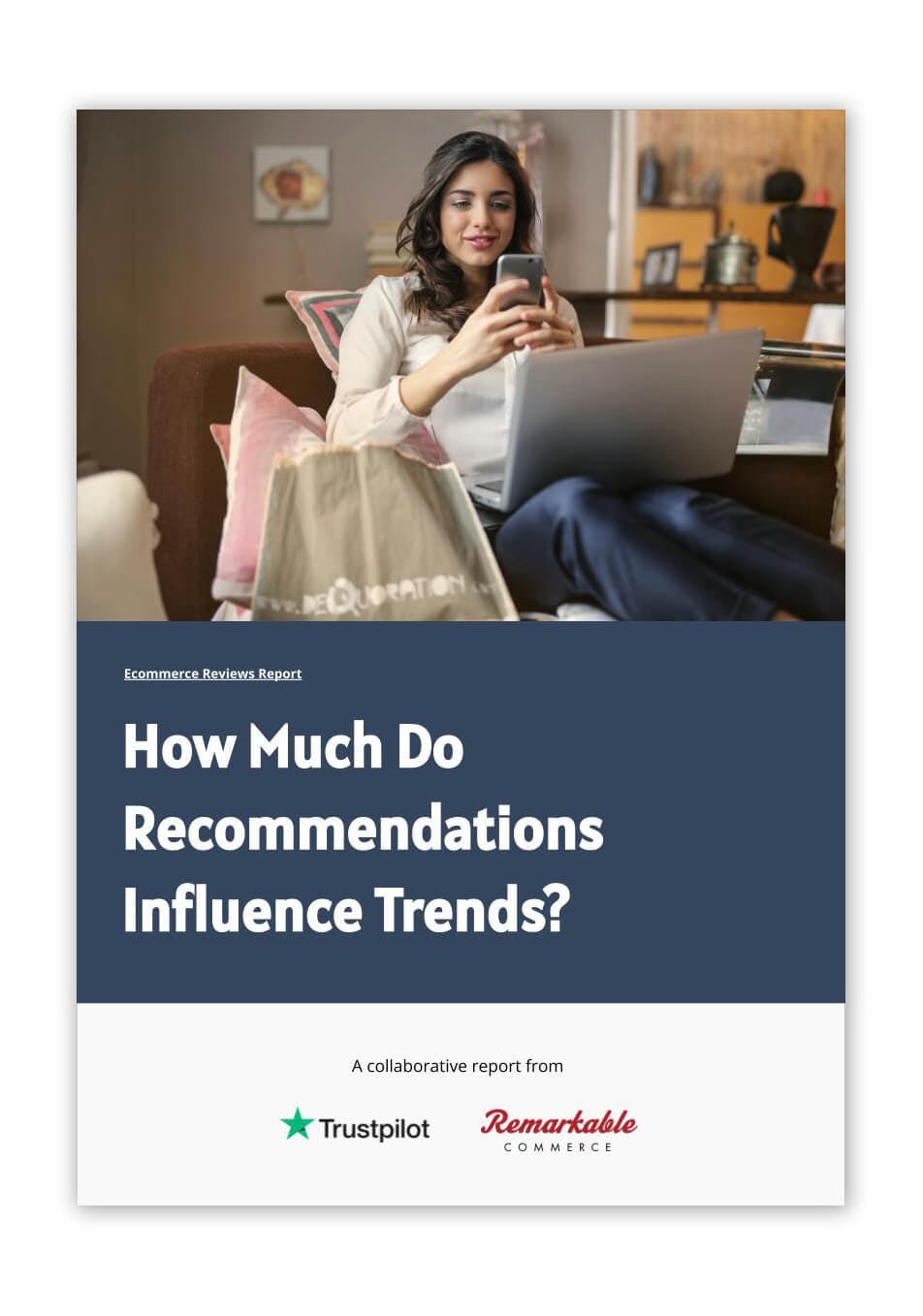 Ecommerce Reviews - How much do recommendations influence trends?