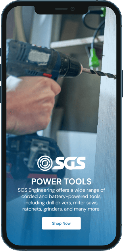 SGS Engineering PWA screen