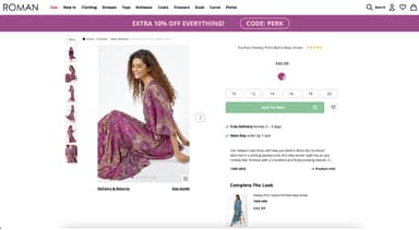 Roman Product Page